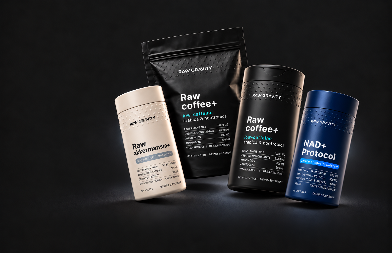 Raw Gravity product range